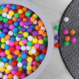 6cm Multicolour Ball Pit Balls – Soft Plastic Play Balls