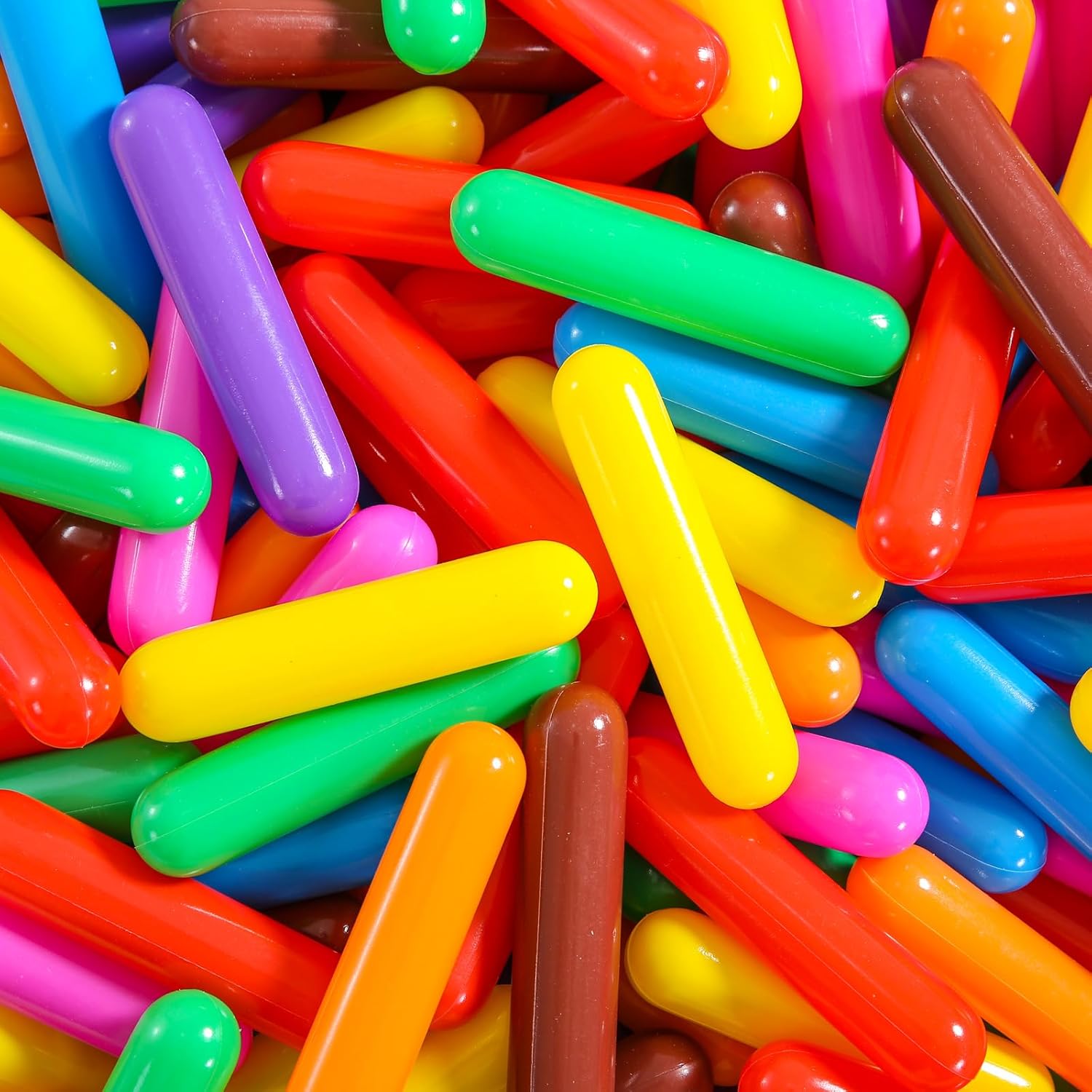 Cylinder-Shaped Ball Pit Balls